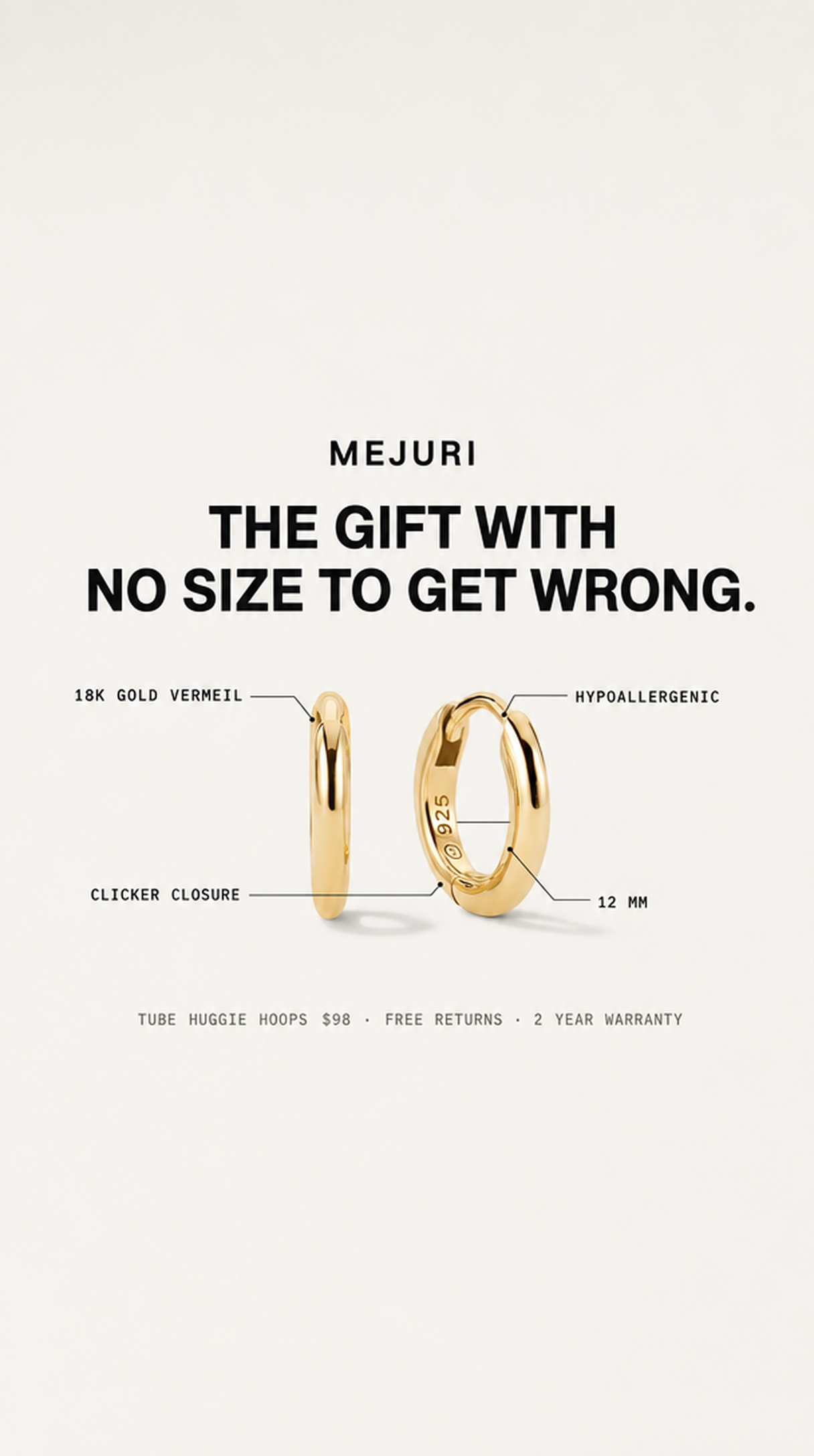 01. The gift with no size to get wrong.